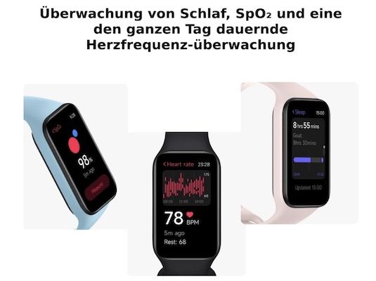 Xiaomi Mi Smart Band Fitness  & Aktivitäts Tracker für 19€ (statt 30€)