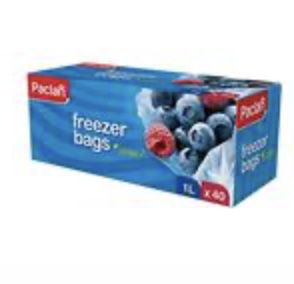 40er Pack Paclan Gefrierbeutel 1 Liter für 0,76€ (statt 1,77€)