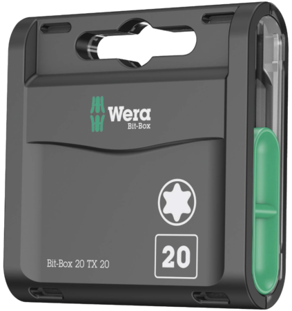 Wera Bit-Box 20 TX 20, 20tlg. für 10,25€ (statt 16€)