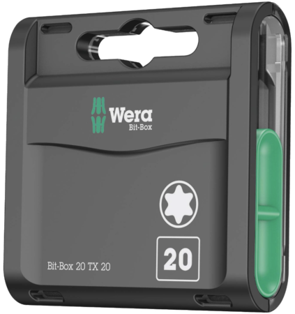 Wera Bit Box 20 TX 20, 20tlg. für 10,25€ (statt 16€)