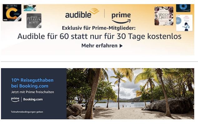 Amazon: Personalisierte Aktionsgutscheine