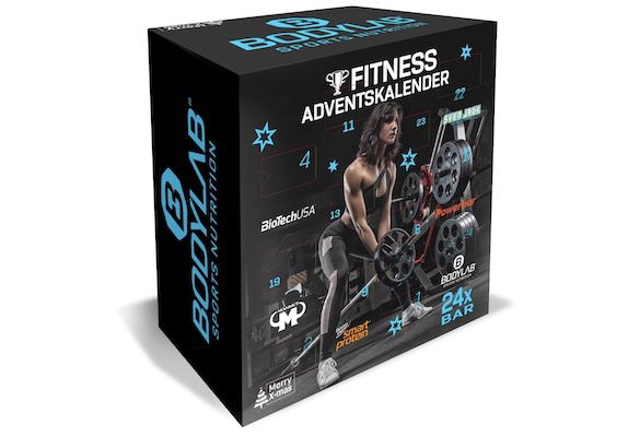 Bodylab24 Riegel Adventskalender für 49,80€ (statt 70€)