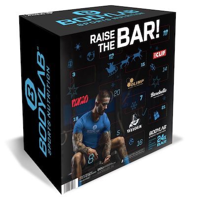Bodylab24 Riegel Adventskalender für 54,85€