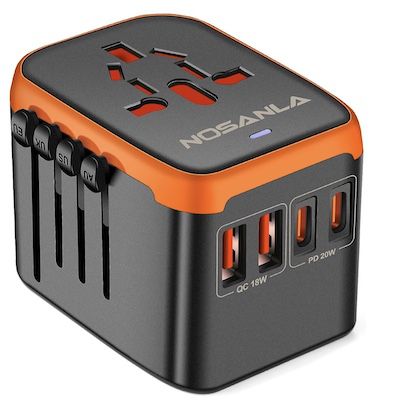 NOSANLA Universaler Reiseadapter für 24,99€ (statt 50€)