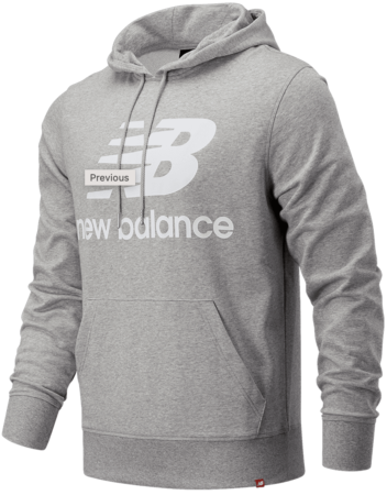 New Balance Hoodie Essentials Stacked Logo Hoodie für 11,99€ (statt 33€)   Restgrößen
