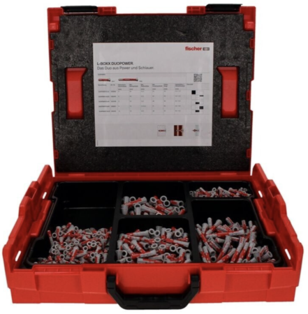Fischer L Boxx 102 DuoPower, Dübelset für 139,90€ (statt 155€)