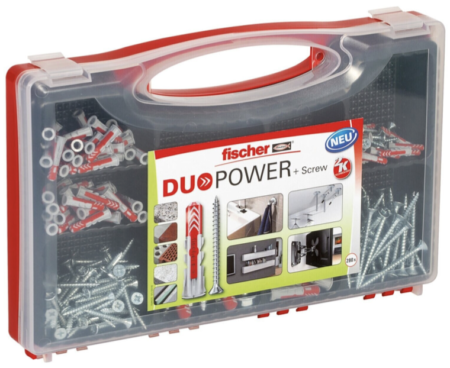 Fischer Red Box Duopower + Schrauben/Dübelset für 21,79 (statt 30€)