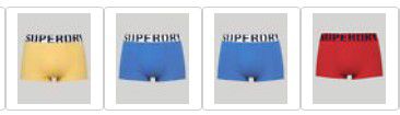 2er x Superdry Logo Herren Boxershorts Bio Baumwolle ab 9,56€ (statt 19€)