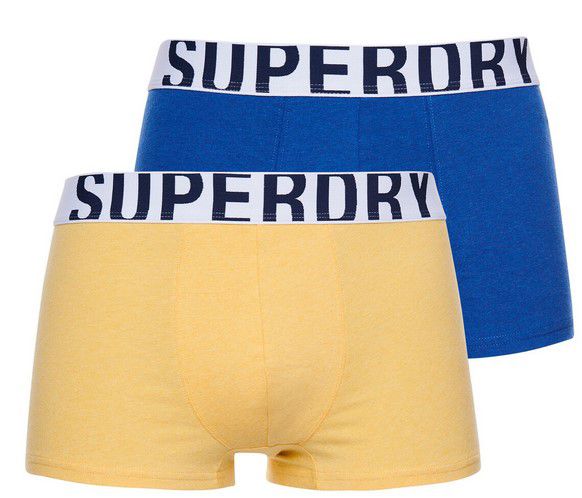 2er x Superdry Logo Herren Boxershorts Bio Baumwolle ab 9,56€ (statt 19€)