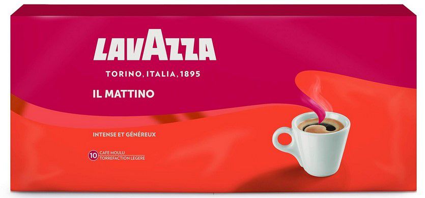 1kg Lavazza IL Mattino gemahlener Filterkaffee (4x250g) für 9,99€ (statt 15€)