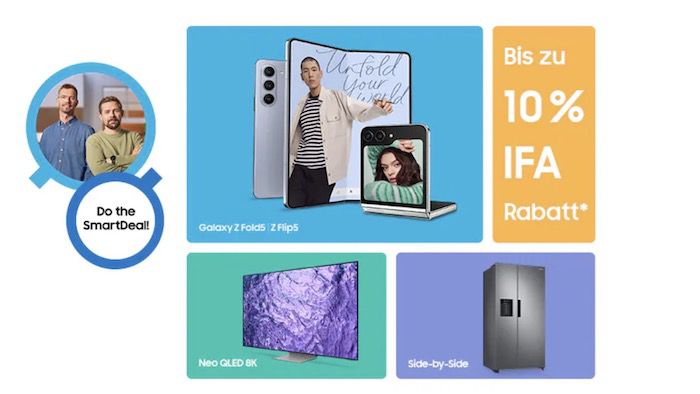 Samsung IFA Bundles   z.B. Samsung Galaxy S23 + Buds2 Pro für 674€ (statt 825€)