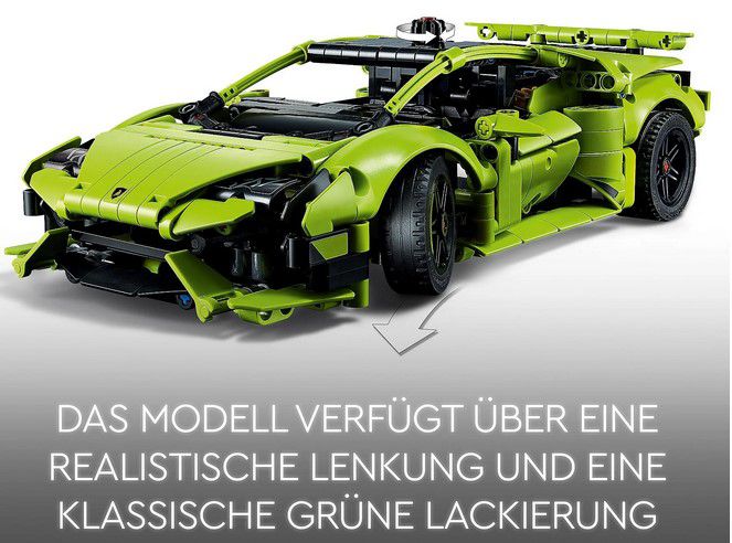 LEGO Technic 42161 Lamborghini Huracán Tecnica Bausatz ab 34,99€ (statt 39€)
