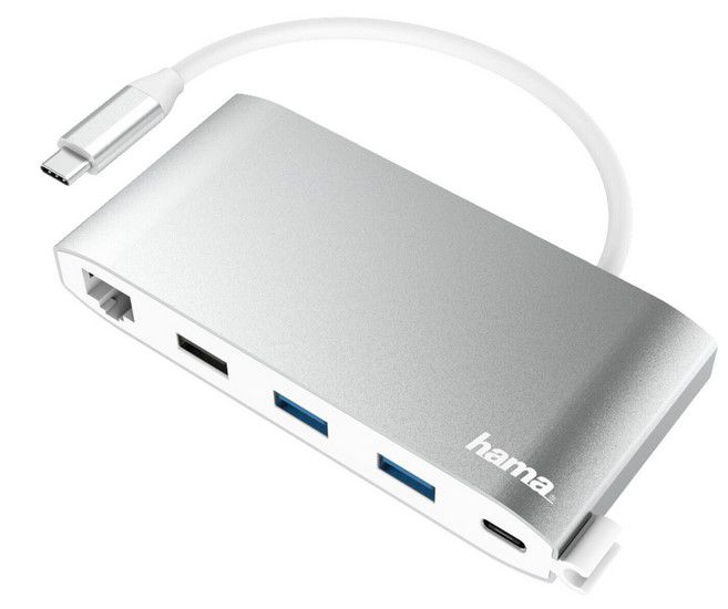 Hama 200111 USB C Multiport Dock für 32€ (statt 54€)