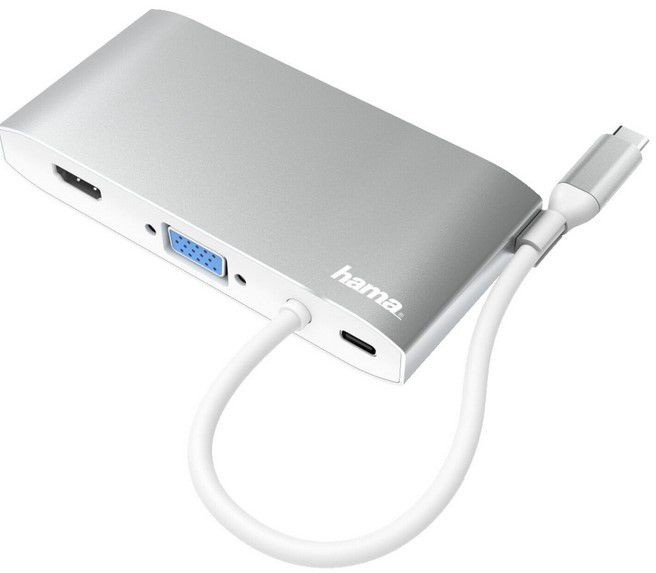 Hama 200111 USB C Multiport Dock für 32€ (statt 54€)
