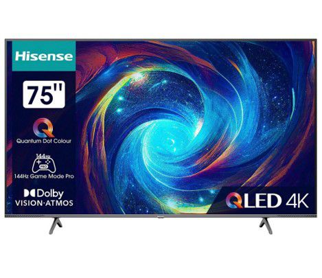 Hisense E77KQ – 75 Zoll UHD Fernseher mit Dolby Vision ab 719€ (statt 899€)