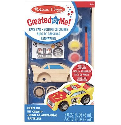 Melissa & Doug Rennwagen zum bemalen für 6,99€ (statt 9€)