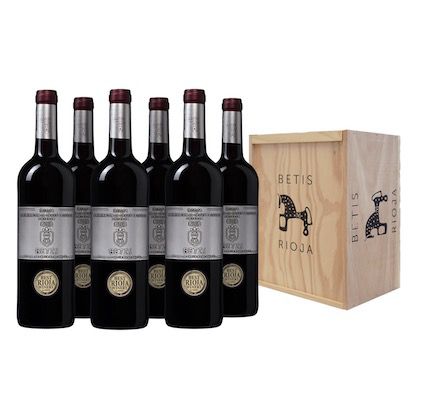 20€ Wein-Gutschein ab nur 50€ &#8211; z.B. 6x Betis Rioja Crianza in Holzkiste 44,90€ (statt 65€)