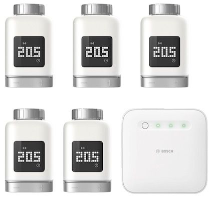 5x Bosch Heizkörper-Thermostat II + Controller 2. Gen für 299,95€ (statt  365€)