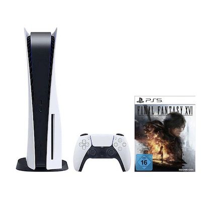 Sony PlayStation 5 Disc + FF 16 + Forspoken + Crisis Core FF VII ab 520,99€ (statt 561€)