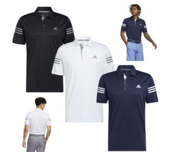 adidas 3-Stripes Herren Poloshirt für 24,95€ (statt 33€)