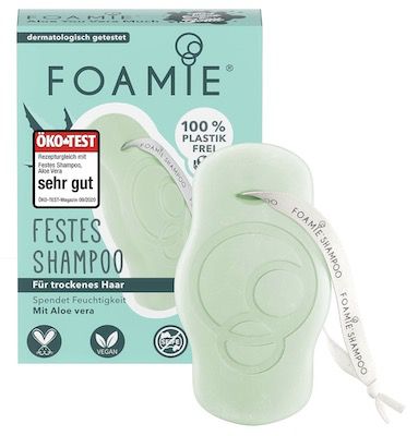 80g Foamie festes Shampoo Trockenes Haar & Trockene Kopfhaut ab 1,59€ (statt 4€)