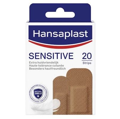 20er Pack Hansaplast Sensitive Hautton Pflaster medium Strips für 1,79€