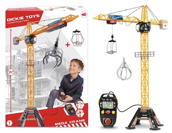 Dickie Toys elektrischer Kran mit Fernbedienung für 17,62€ (statt 33€)