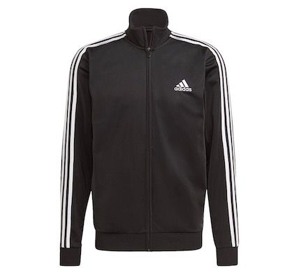 adidas Primegreen Essentials 3 Streifen Herren Trainingsanzug für 37,28€ (statt 50€)