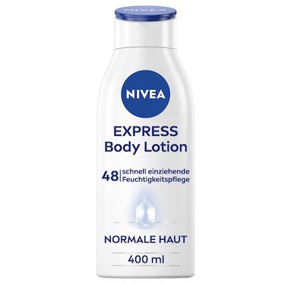 2x  NIVEA Express Body Lotion (400 ml) für 6,65€ (statt 10€)