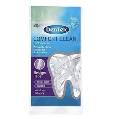 30er Pack Dentek Comfort Clean Zahnseide Sticks ab 0,86€