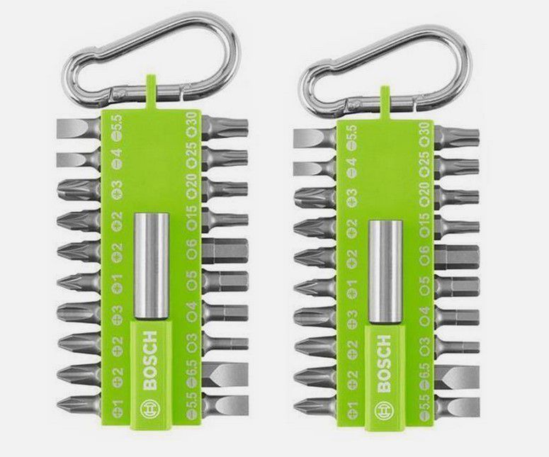 Doppelpack: Bosch Schrauberbit Set mit Snap hook 21 tlg. 9,99€ (statt 20€)