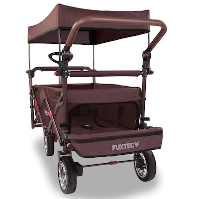 Fuxtec FX CT800 grauer Bollerwagen mit Sonnendach für 129€ (statt 219€)