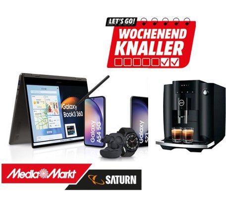 MediaMarkt Wochenend Knaller: z.B. Philips Hue Color Starter Set +Bridge + 3x E27 für 89,99€ (statt 123€)