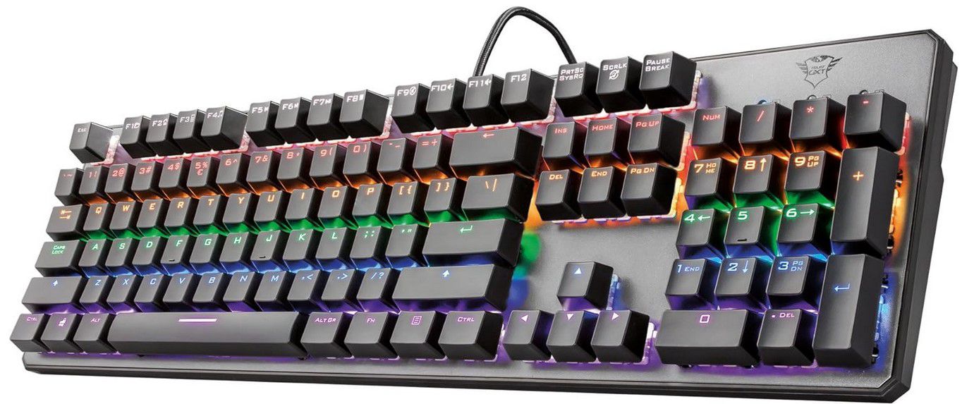 Trust GXT 865 Asta mechanische Gaming Tastatur für 19,99€ (statt 40€)