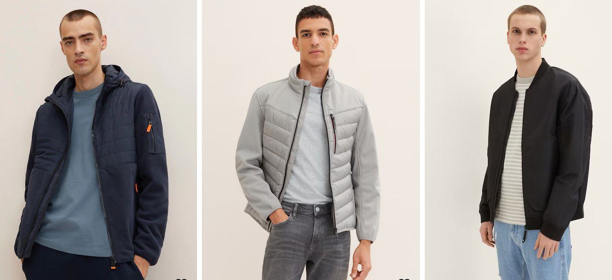 Tom Tailor Flash Sale mit 20% extra Rabatt auf alles bis Mitternacht   Member mit 25%