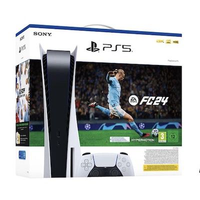 Sony PlayStation 5 Disc inkl. EA Sports FC 24 für 499,99€ (statt 562€)