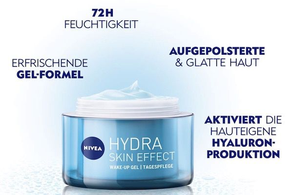 Nivea Hydra Skin Effect Wake up Gel für 5,76€ (statt 11€)