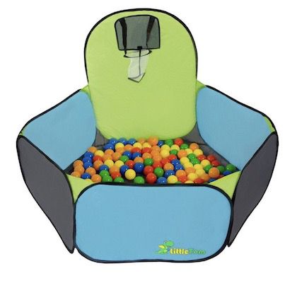 LittleTom Bällebad mit Basketball Korb für 11,54€ (statt 23€)