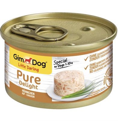 12x 85g GimDog Pure Delight Hühnchen Hundesnack ab 4,57€ (statt 13€)