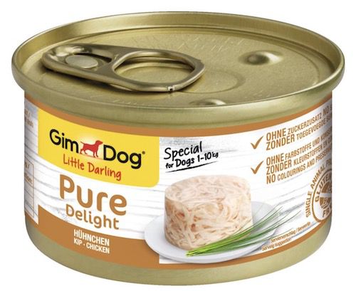 12x 85g GimDog Pure Delight Hühnchen Hundesnack ab 4,57€ (statt 13€)