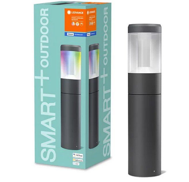 LEDWARE Smart+ Bollard smarte Aussenstehlampe BT 50cm für 24,99€ (statt 60€)