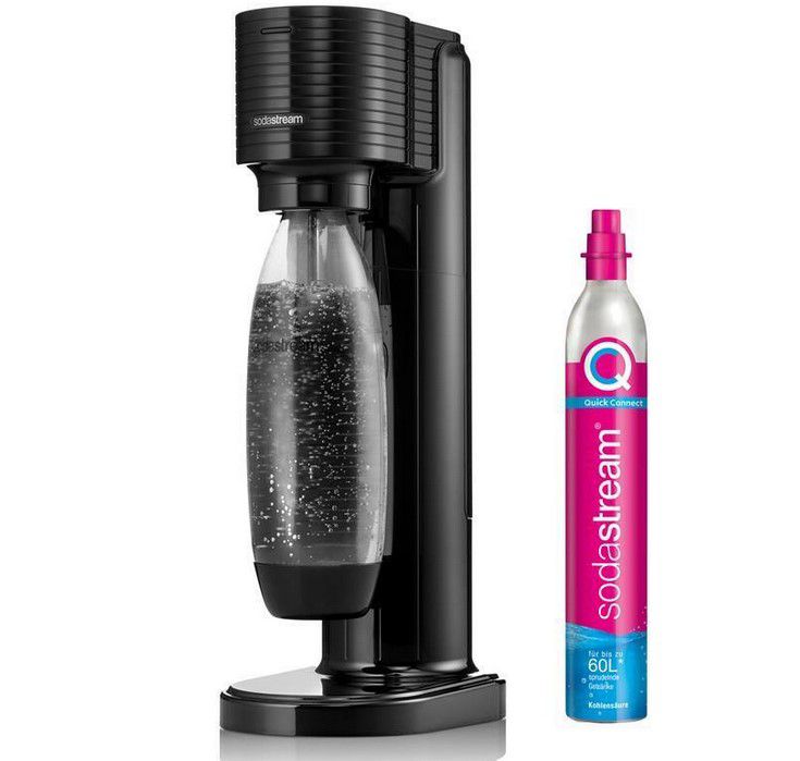 SodaStream Gaia Wassersprudler + CO2 Zylinder + 1l Flasche für 51,90€ (statt 57€)