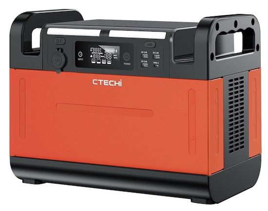 CTECHi 1.500W LiFePO4 Powerstation mit 1.210 Wh für 459,99€ (statt 630€)