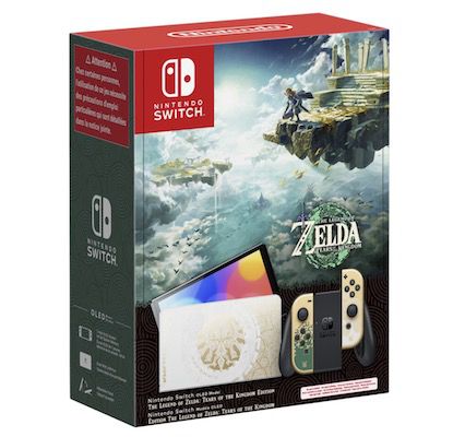 Nintendo Switch OLED The Legend of Zelda: Tears of the Kingdom für 292,41€ (statt 358€)