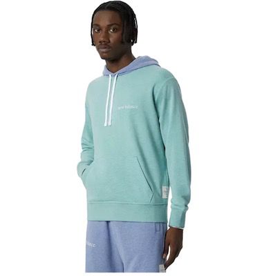 New Balance Essentials Pure Balance Hoodie in Türkis für 29,99€ (statt 70€)