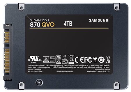 Samsung 870 QVO 4TB SSD für 226€ (statt 262€)