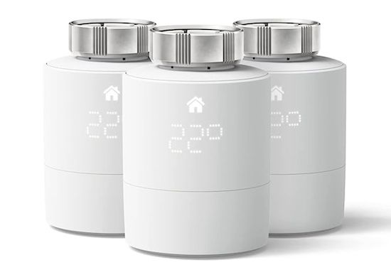 3er Pack tado° V3+ smart Heizkörperthermostate für 137€ (statt 170€)