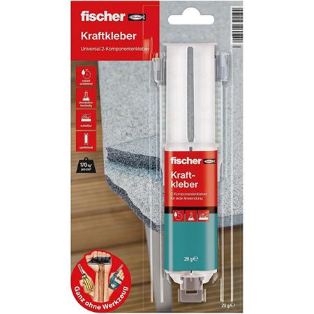 fischer 2 Komponenten Kraftkleber, 25ml für 6,98€ (statt 12€)