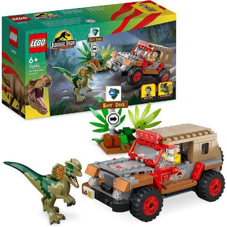 LEGO 76958 Jurassic Park Hinterhalt des Dilophosaurus für 16,99€ (statt 23€)