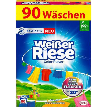 90 WL Weißer Riese Color Pulver ab 11,47€ (statt 16€)